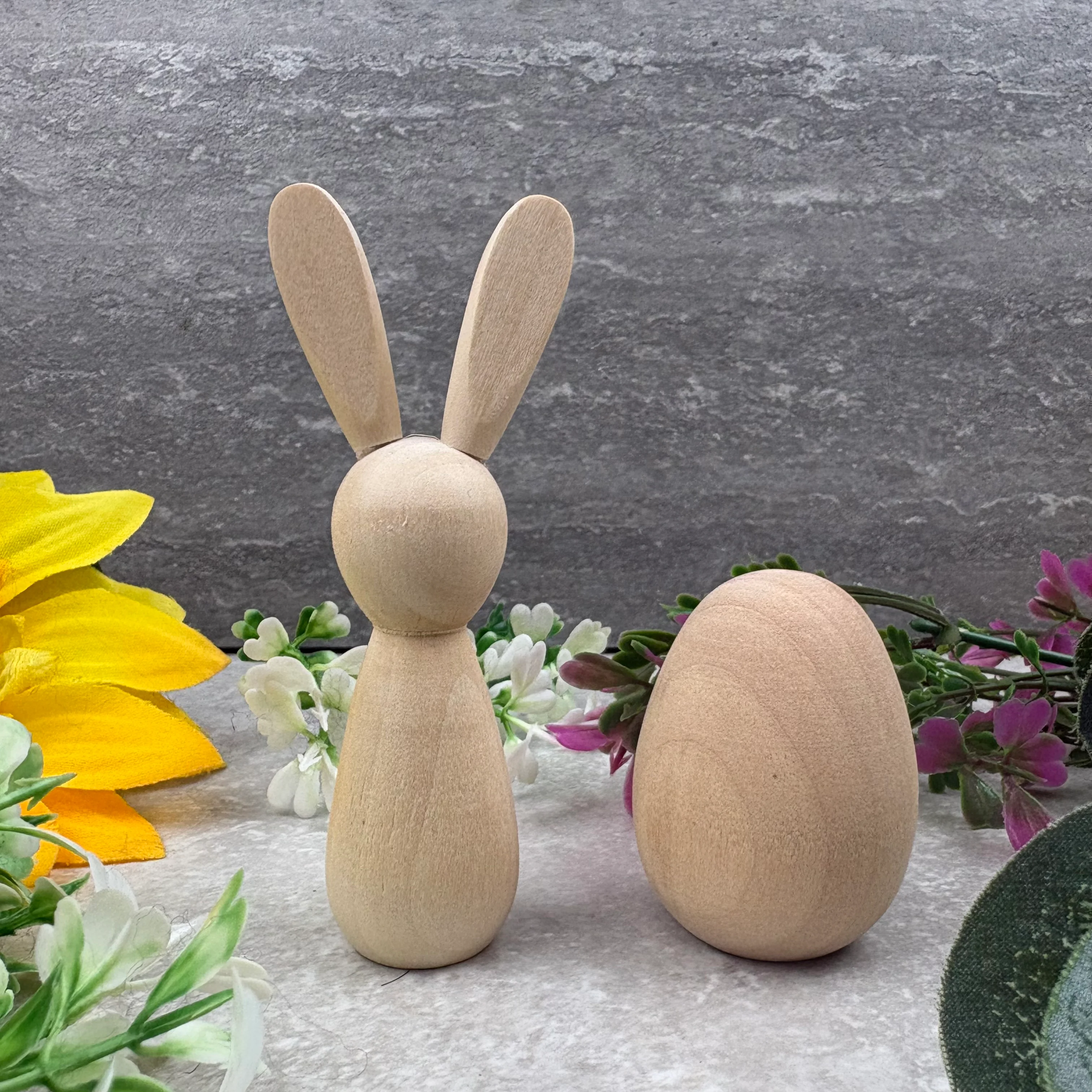 2 for £6! Easter Paint Your Own Bunny & Egg Craft Kits - Image 4