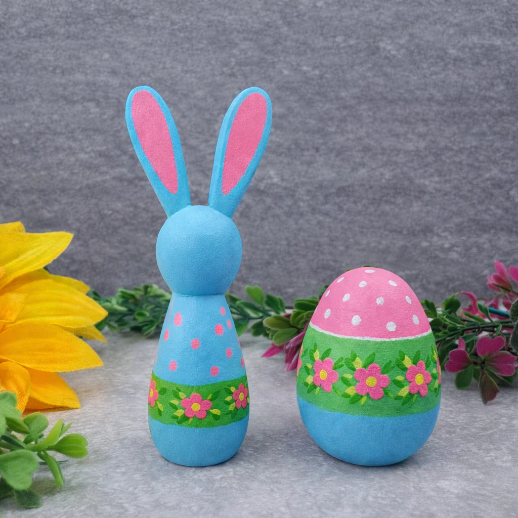 2 for £6! Easter Paint Your Own Bunny & Egg Craft Kits - Image 9