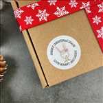 20 Personalised Woodland Friends Stickers - Raccoon - Image 3