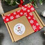 24 Personalised Christmas Labels / Stickers - Elf Girl - Image 6