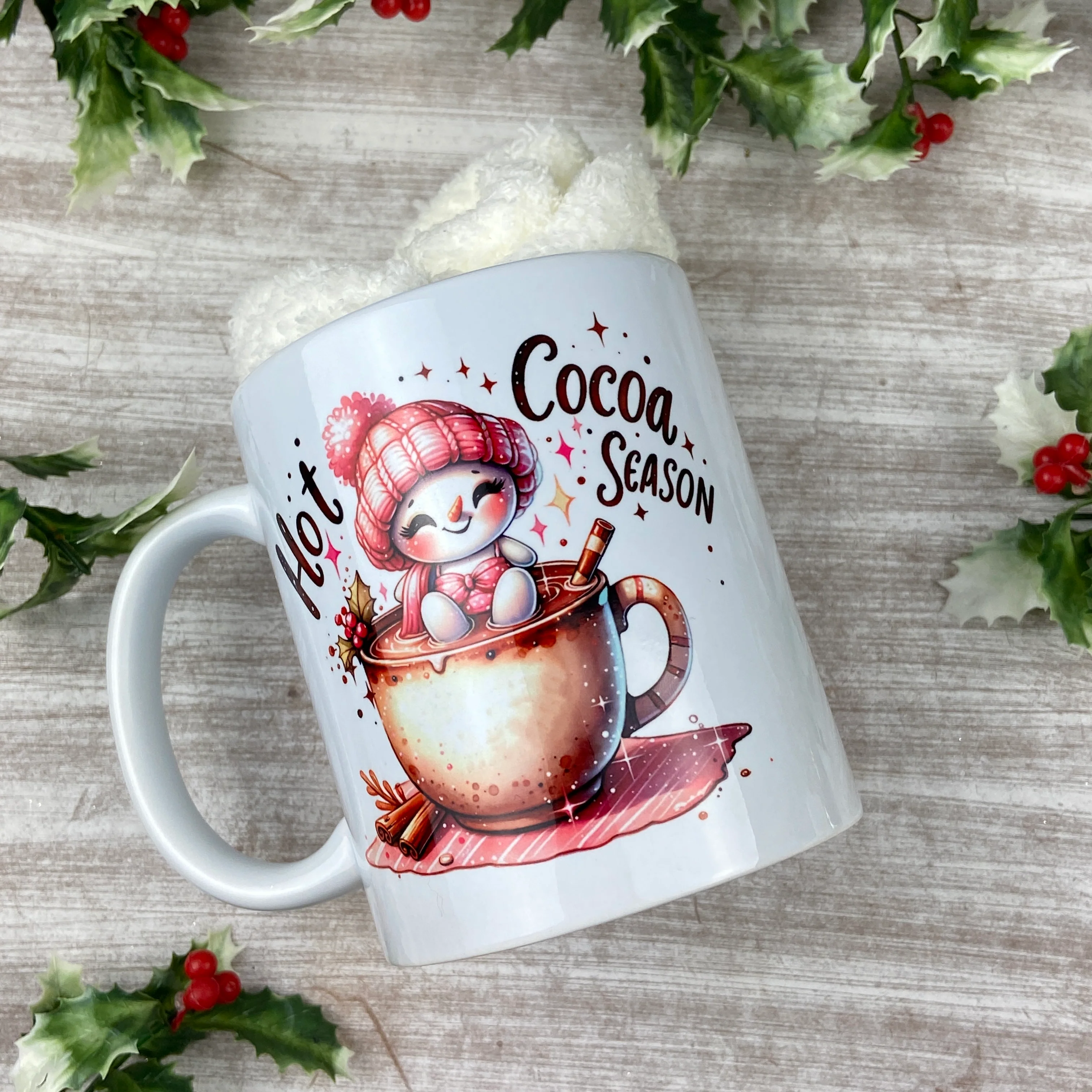 £5.00 Stocking Filler! -  Christmas Snowman Mug Set - Image 4