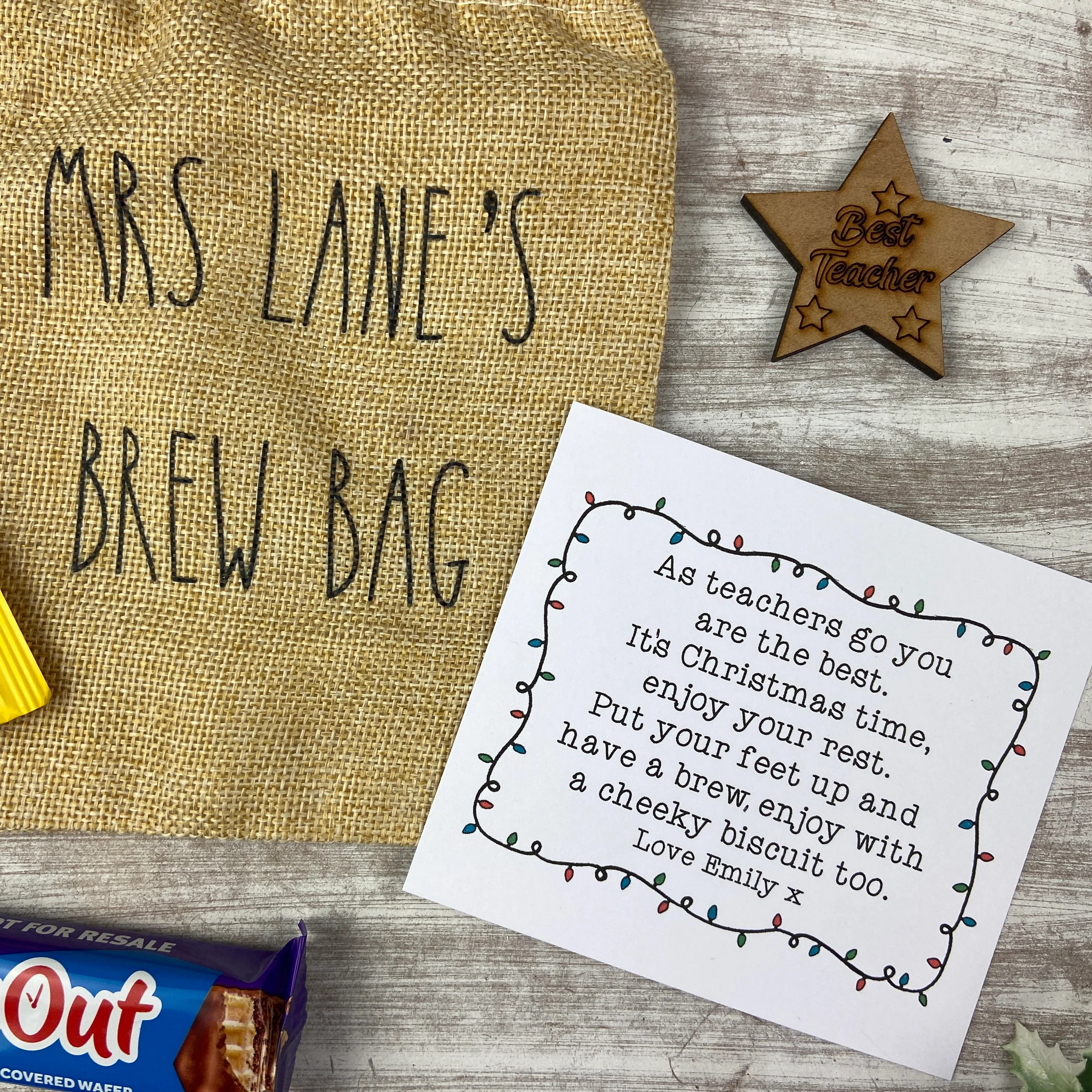 £5.00 Stocking Filler! Teacher Brew In A Bag! - Image 5