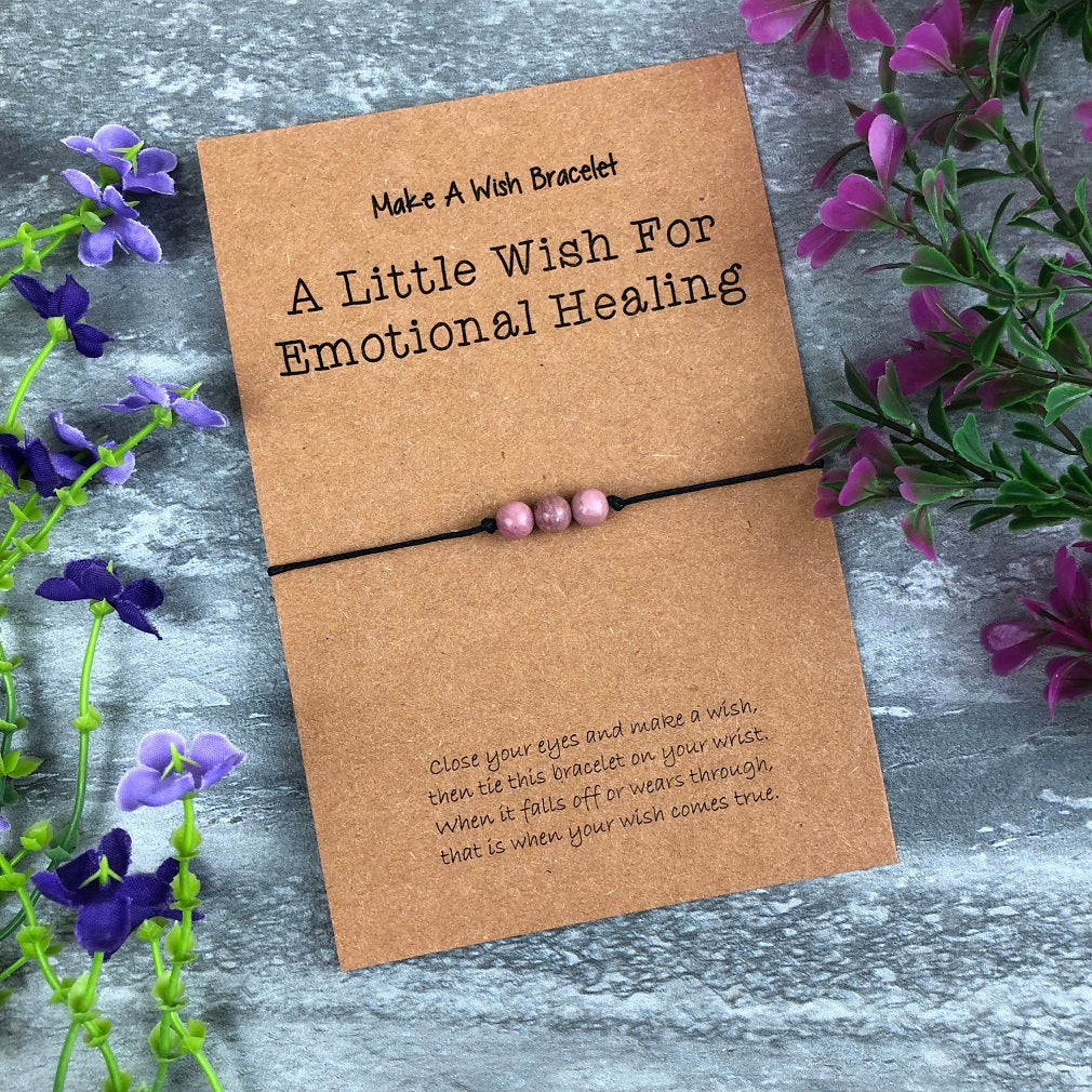 A Little Wish For Emotional Healing - Rhodonite - Image 10