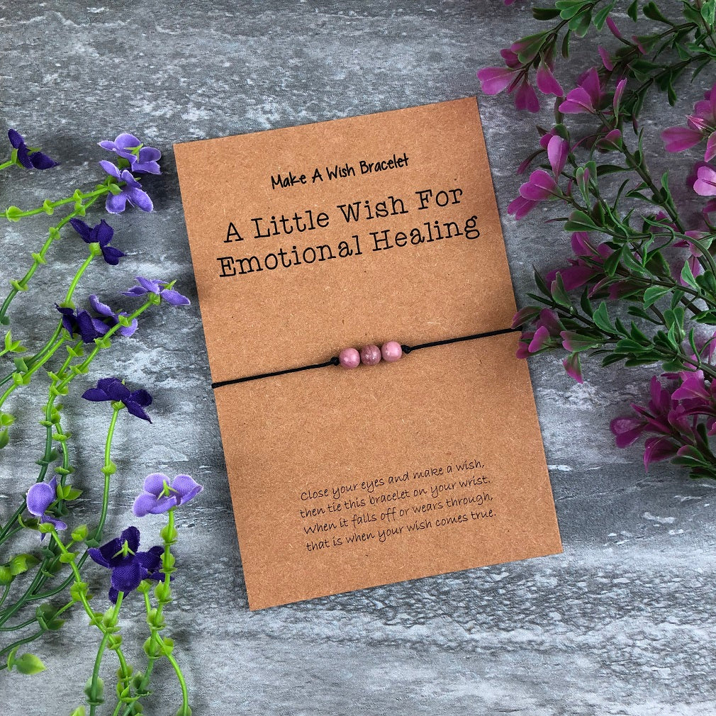 A Little Wish For Emotional Healing - Rhodonite - Image 6