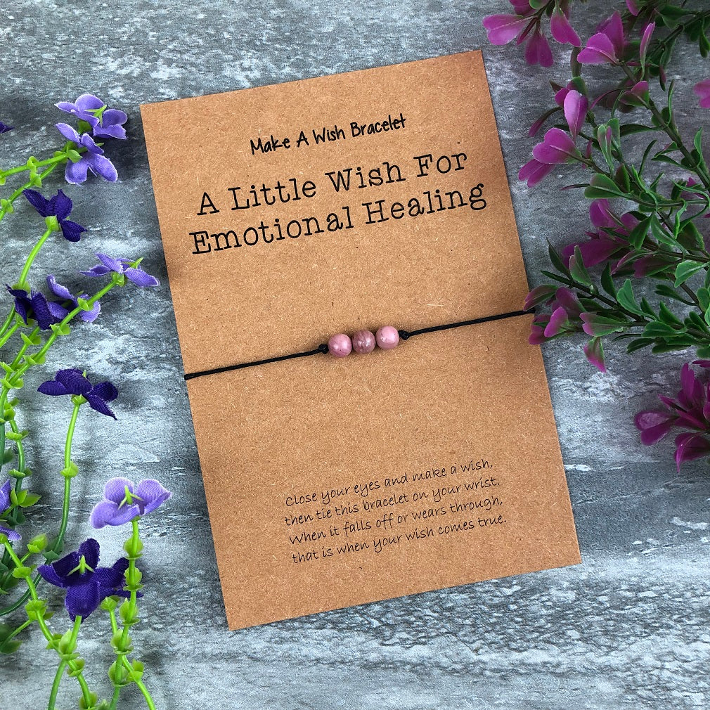 A Little Wish For Emotional Healing - Rhodonite - Image 7