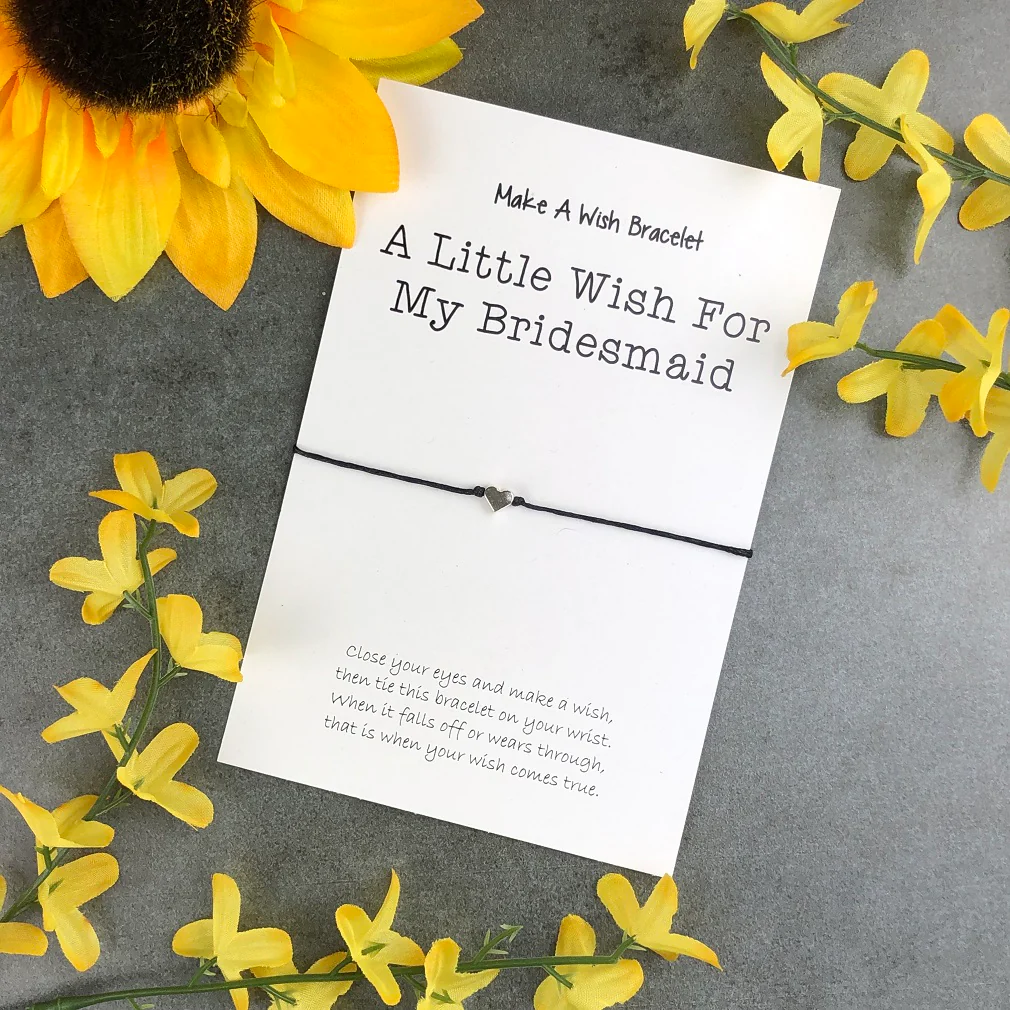 A Little Wish For My Bridesmaid