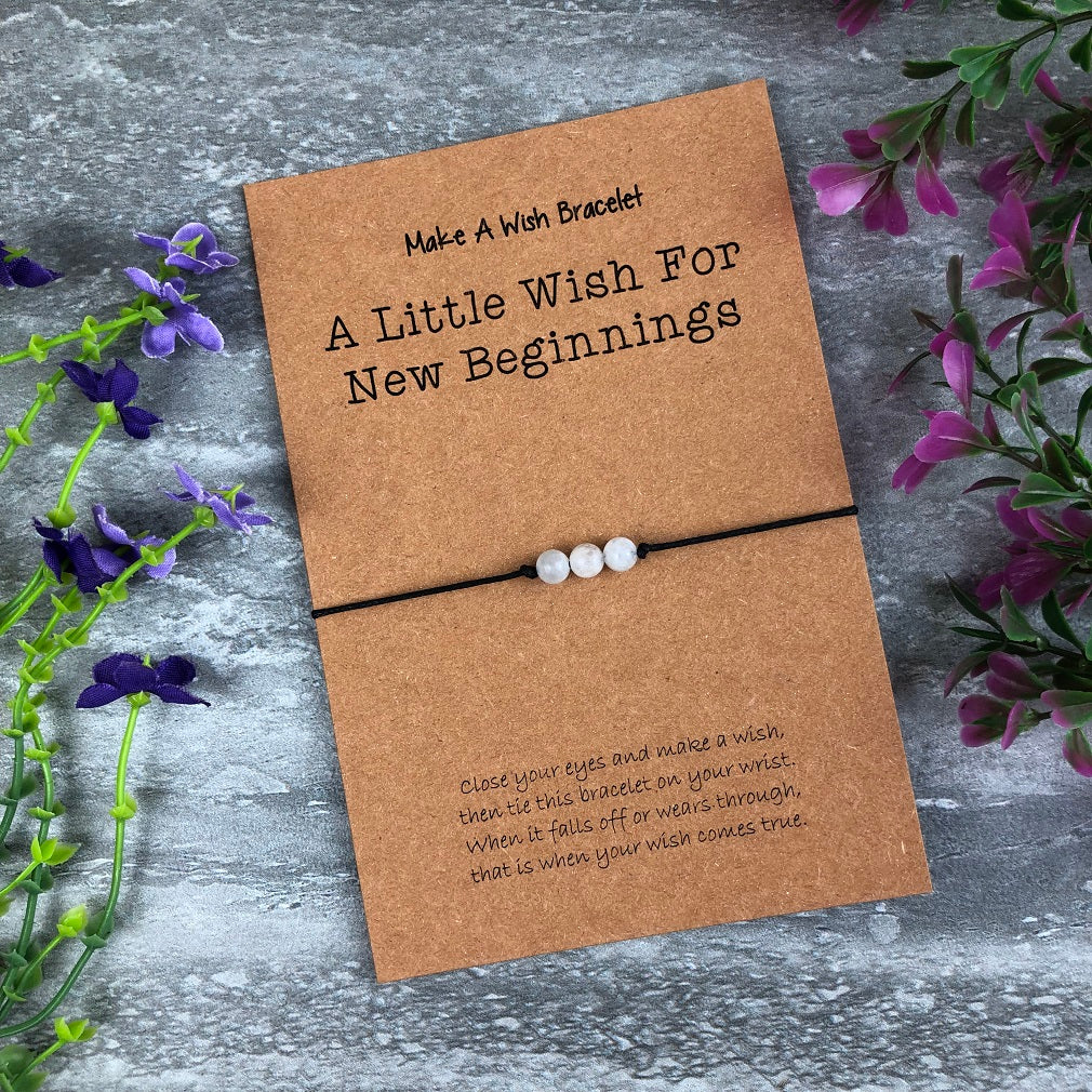 A Little Wish For New Beginnings Wish Bracelet