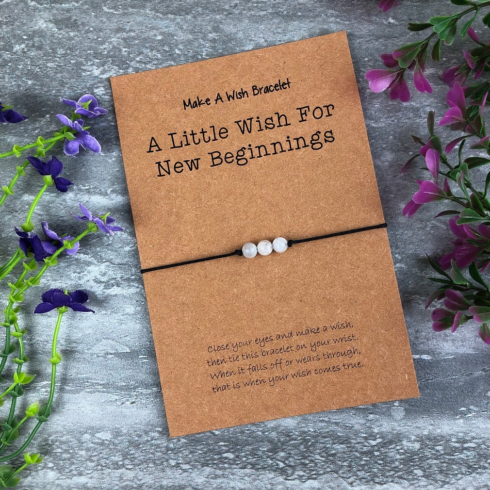 A Little Wish For New Beginnings Wish Bracelet - Image 2