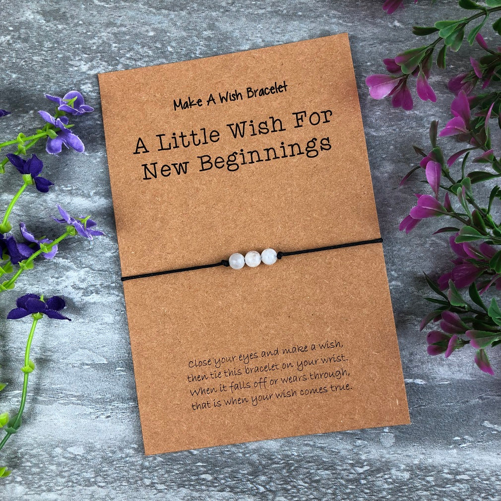 A Little Wish For New Beginnings Wish Bracelet - Image 6