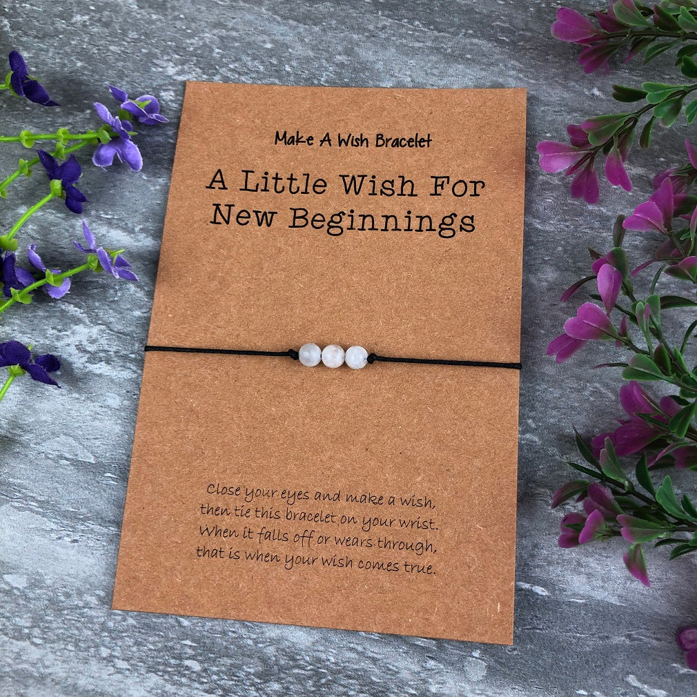 A Little Wish For New Beginnings Wish Bracelet - Image 7