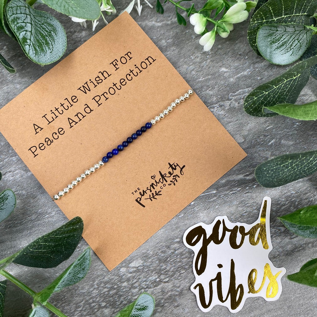 A Little Wish For Peace And Protection Beaded Bracelet - Image 10