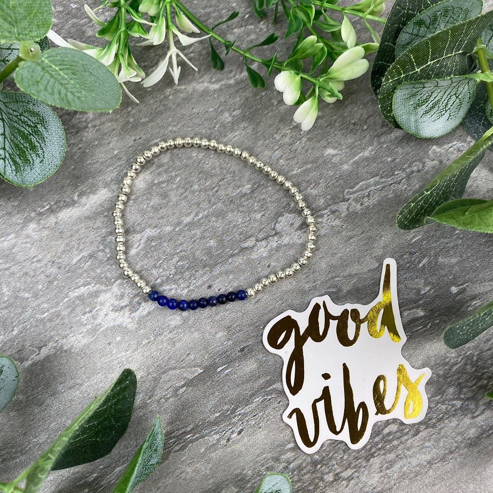 A Little Wish For Peace And Protection Beaded Bracelet - Image 2