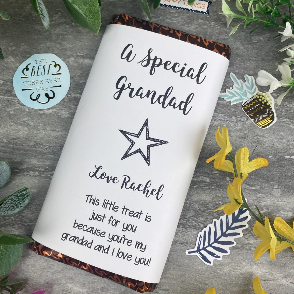 A Special Grandad Chocolate Bar - Image 3
