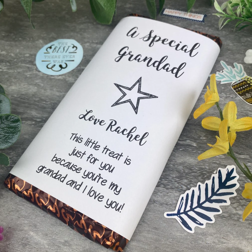 A Special Grandad Chocolate Bar - Image 4