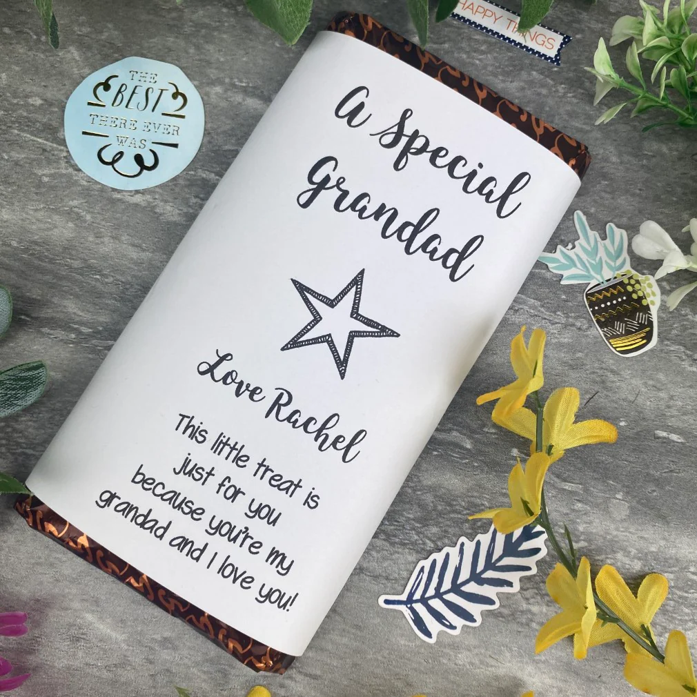 A Special Grandad Chocolate Bar - Image 5