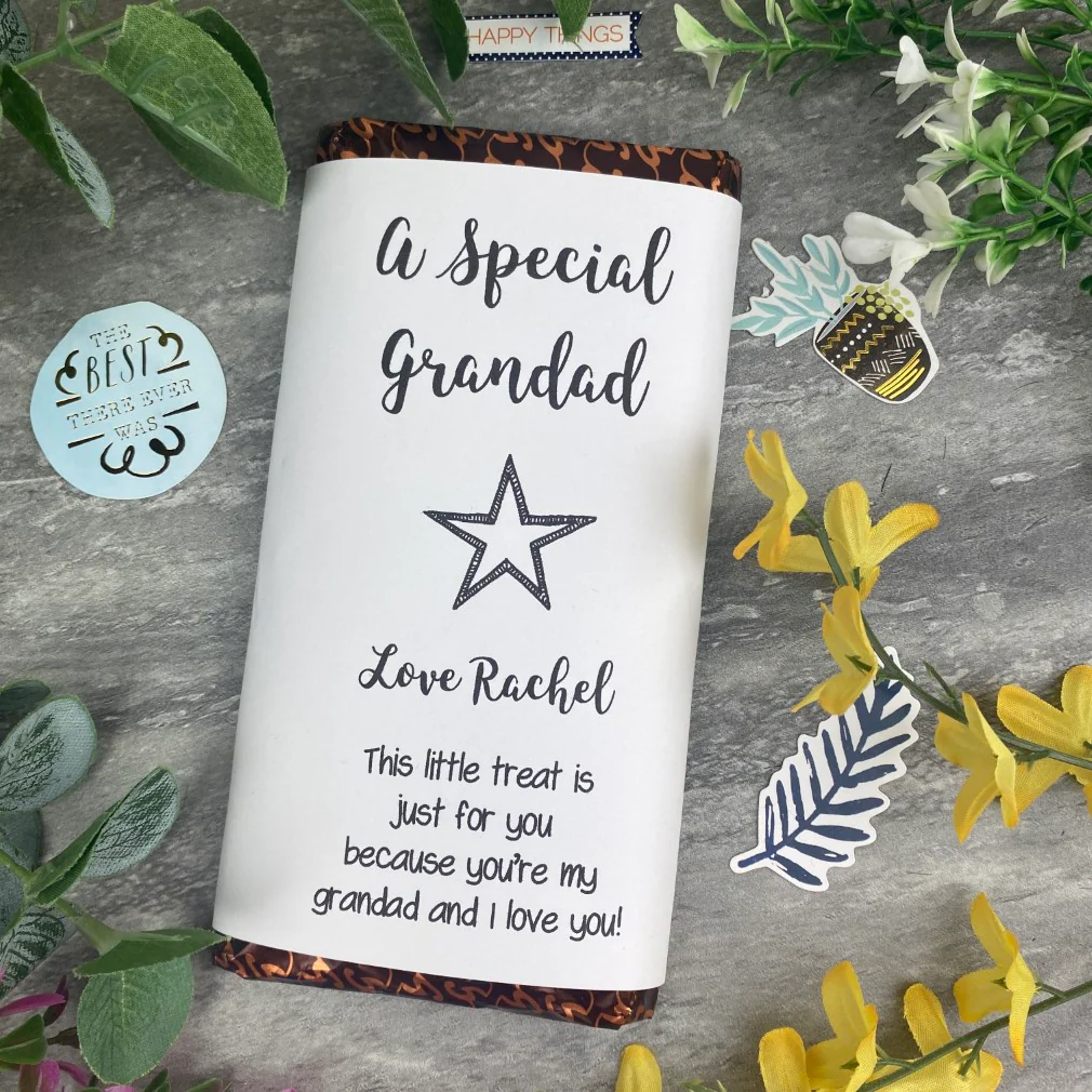A Special Grandad Chocolate Bar - Image 6