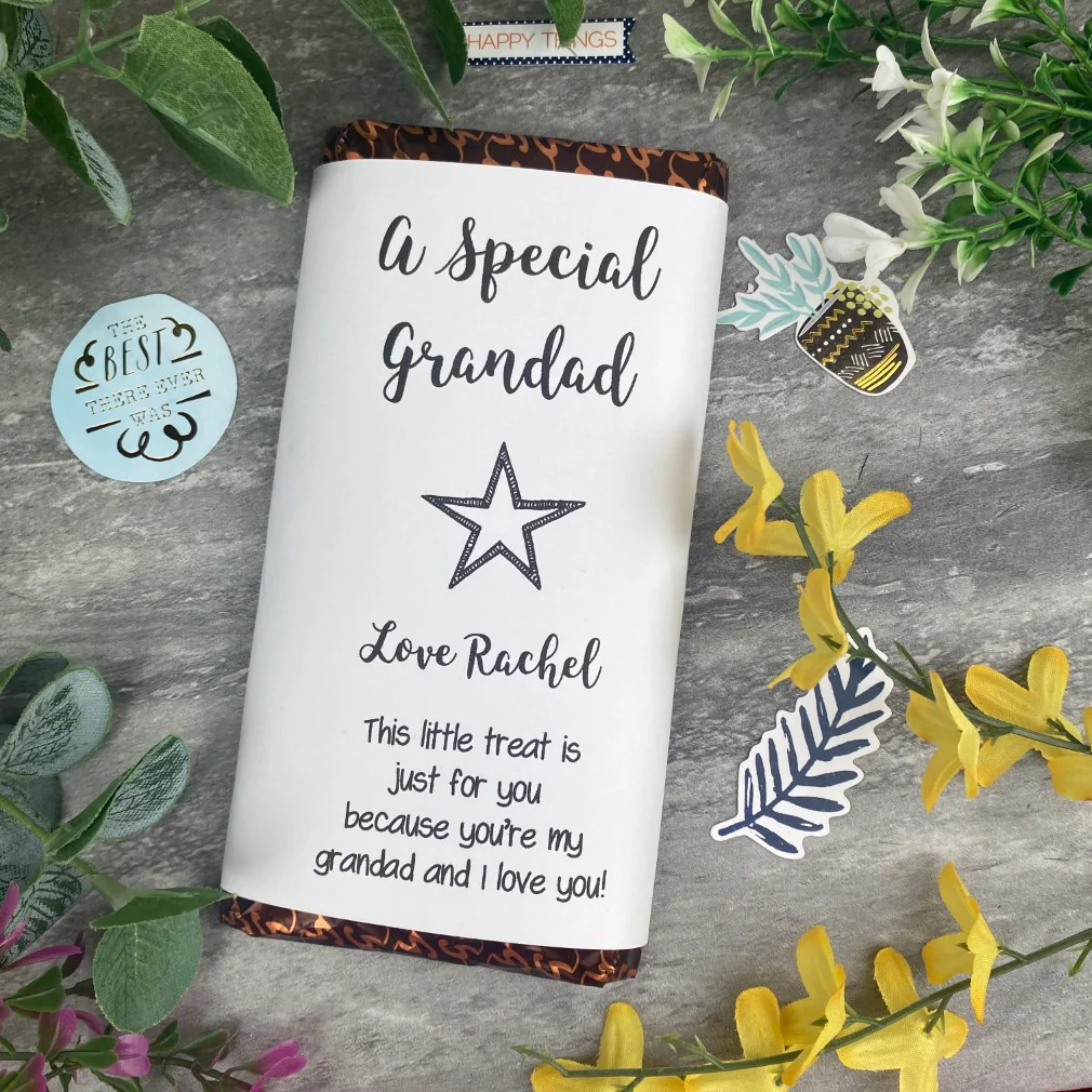A Special Grandad Chocolate Bar - Image 7
