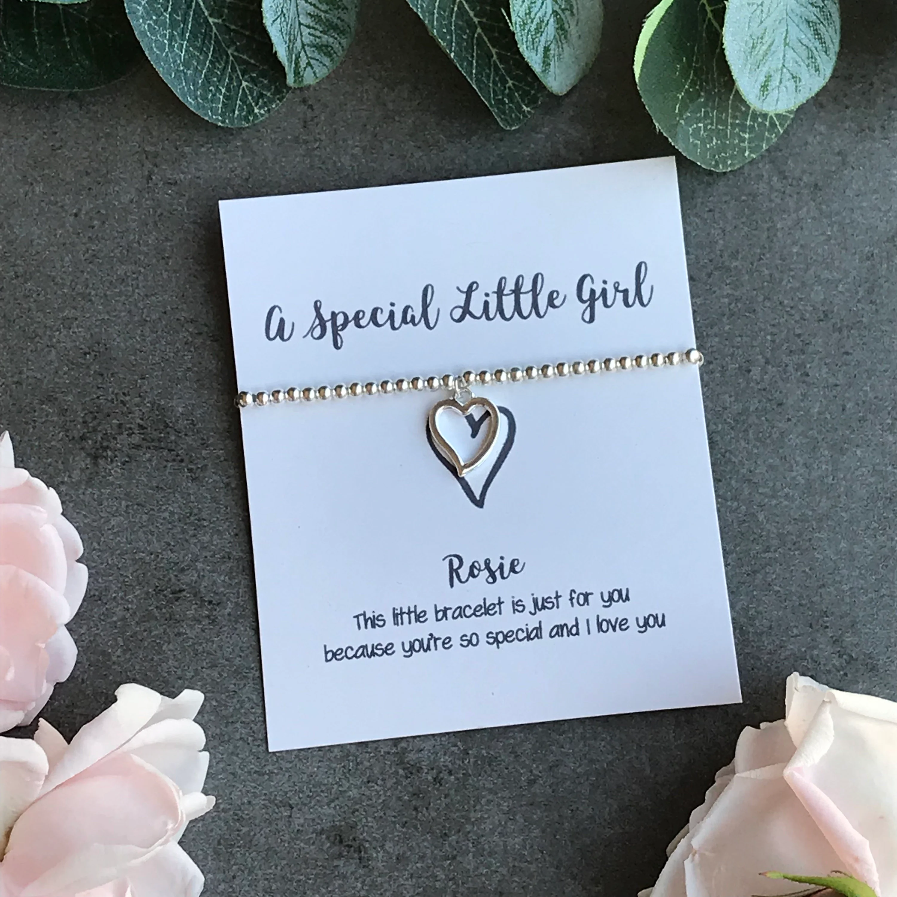 A Special Little Girl Beaded Charm Bracelet - Image 5
