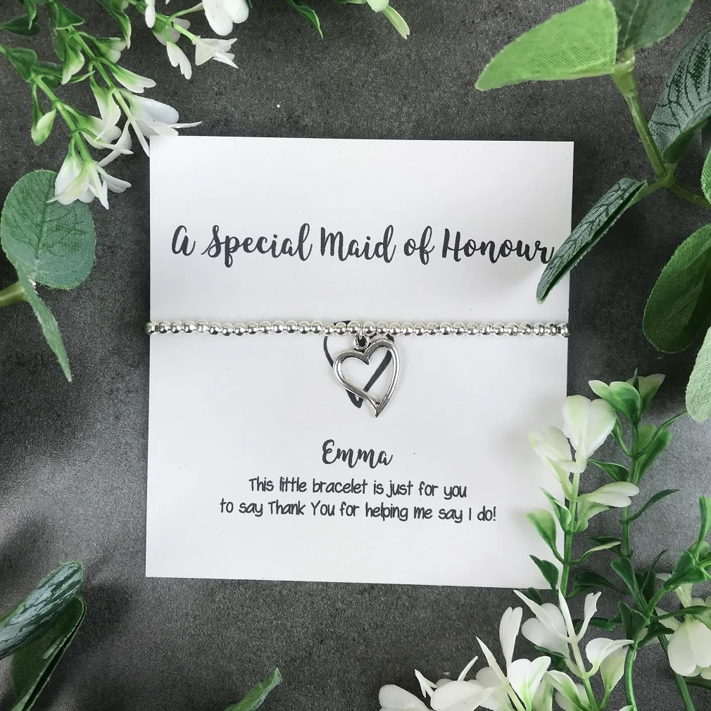 A Special Maid Of Honour Bracelet