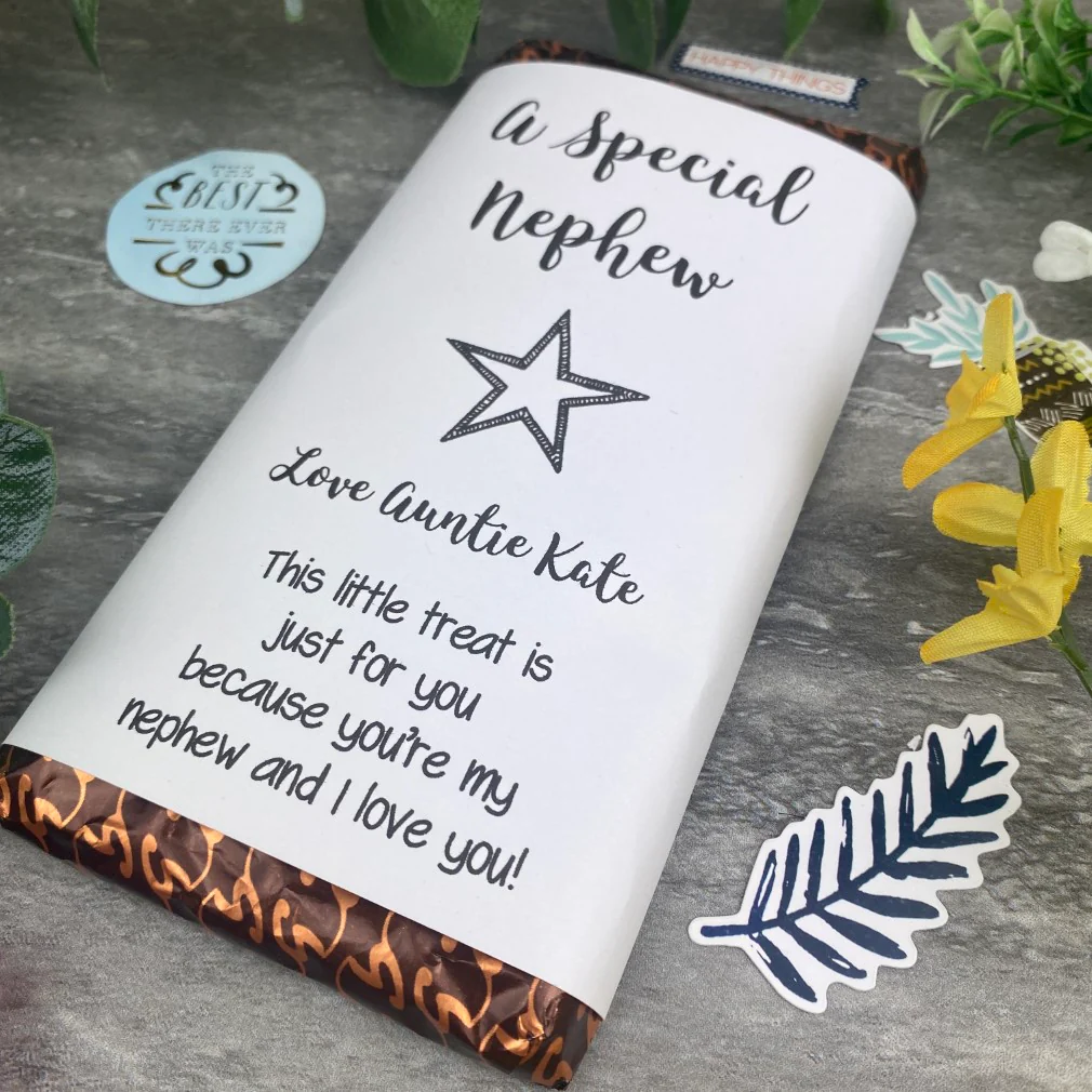 A Special Nephew Chocolate Bar - Image 7