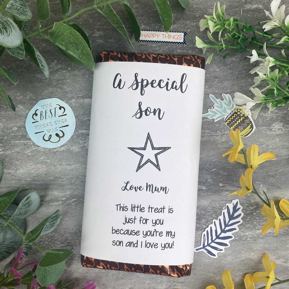 A Special Son Chocolate Bar
