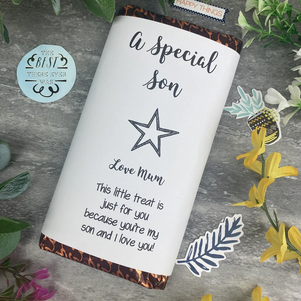 A Special Son Chocolate Bar - Image 2
