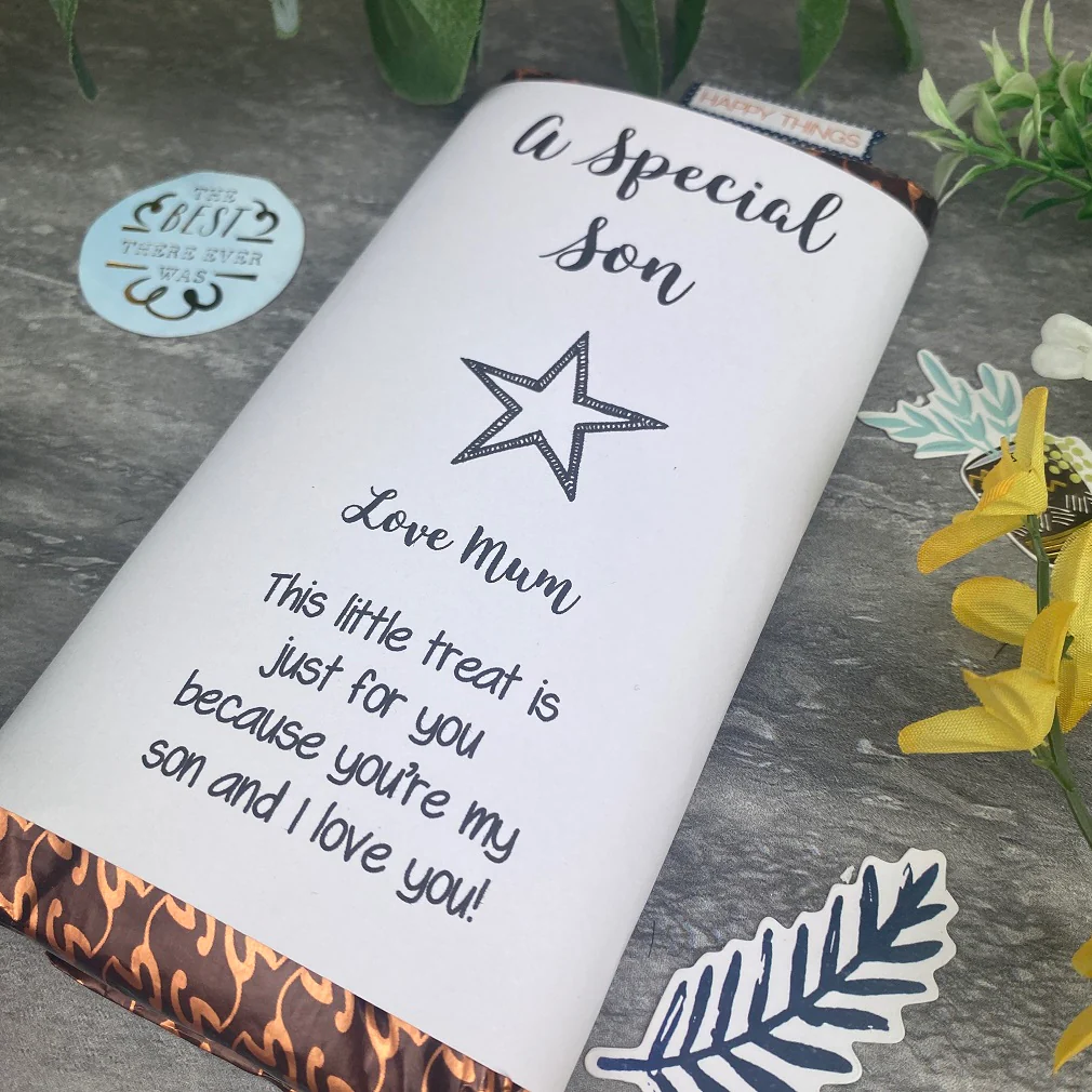 A Special Son Chocolate Bar - Image 6