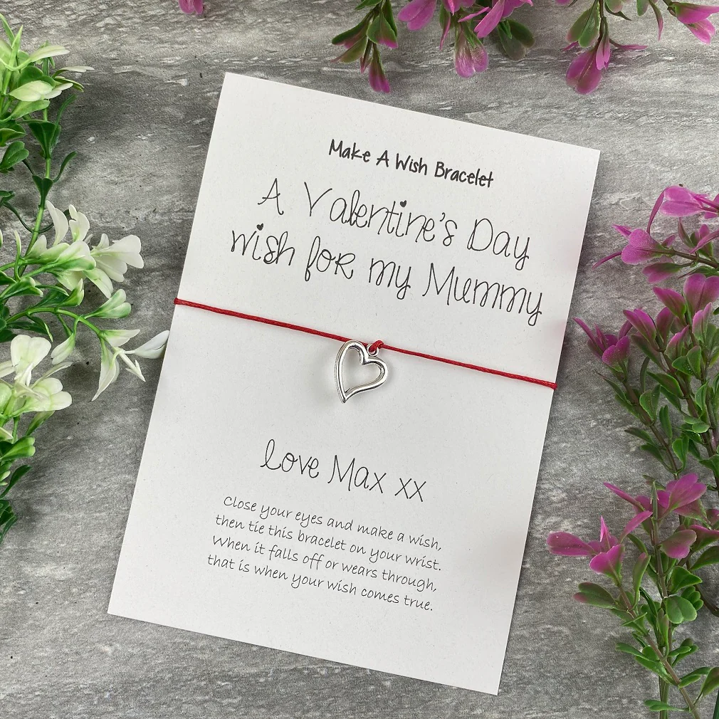 A Valentine's Wish For My Mummy - Wish Bracelet