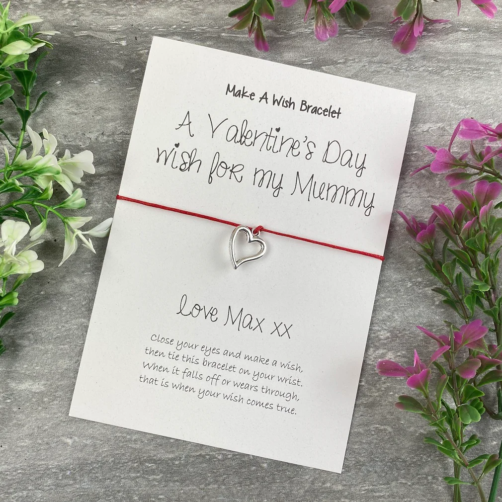 A Valentine's Wish For My Mummy - Wish Bracelet - Image 2