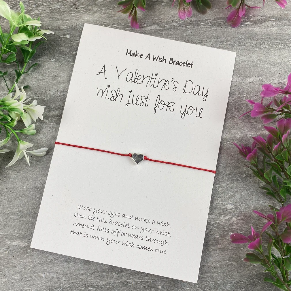 A Valentine's Wish Just For You - Wish Bracelet