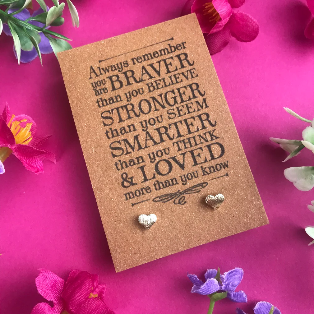 Always Remember, Heart Earrings - Image 5