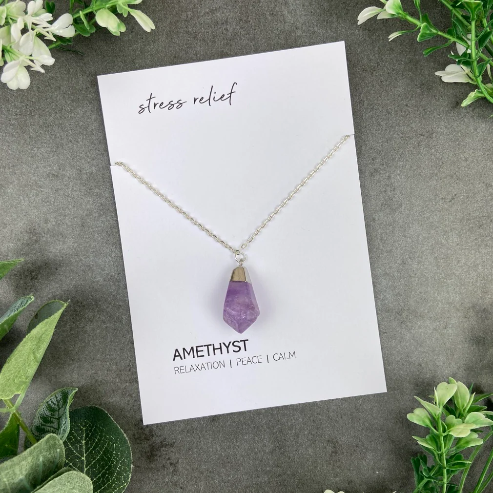 Amethyst Necklace - Stress Relief - Image 6