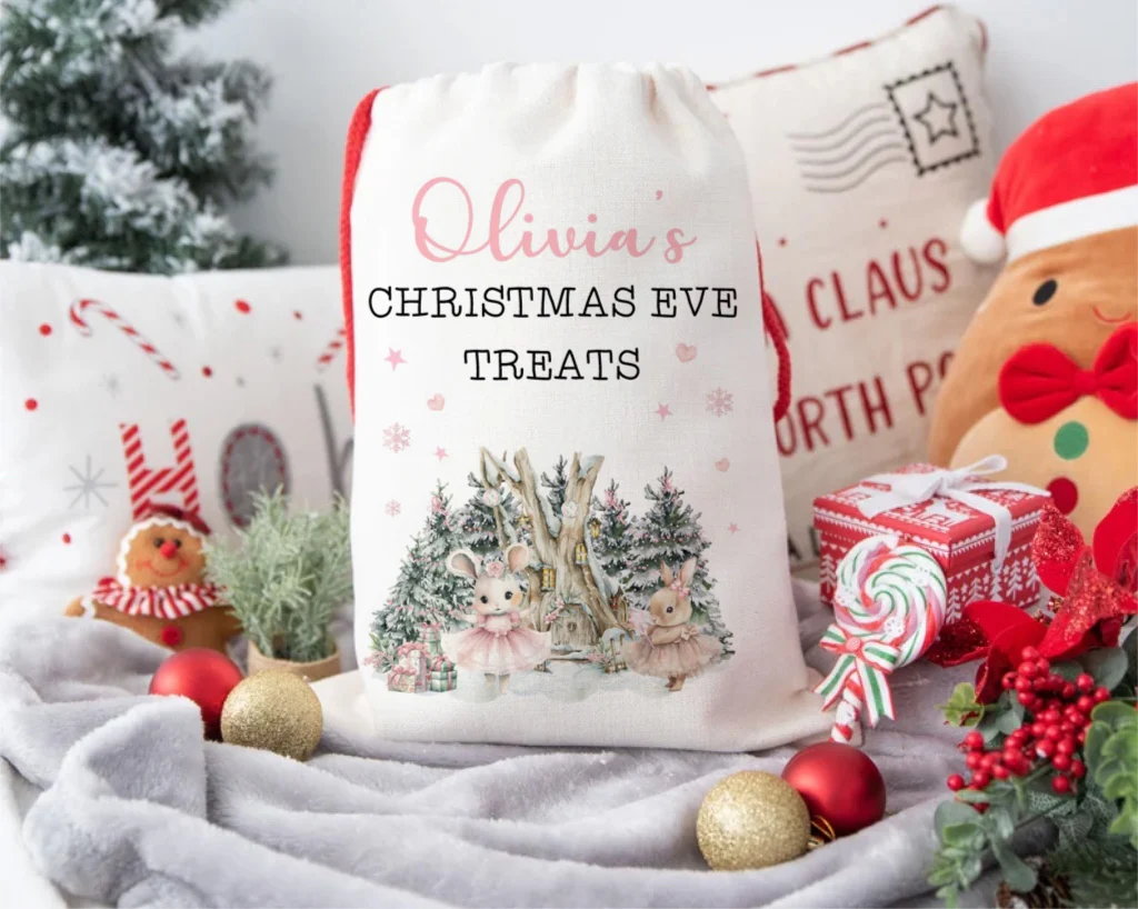 Ballerina Bunny Personalised Santa Sack - Image 6