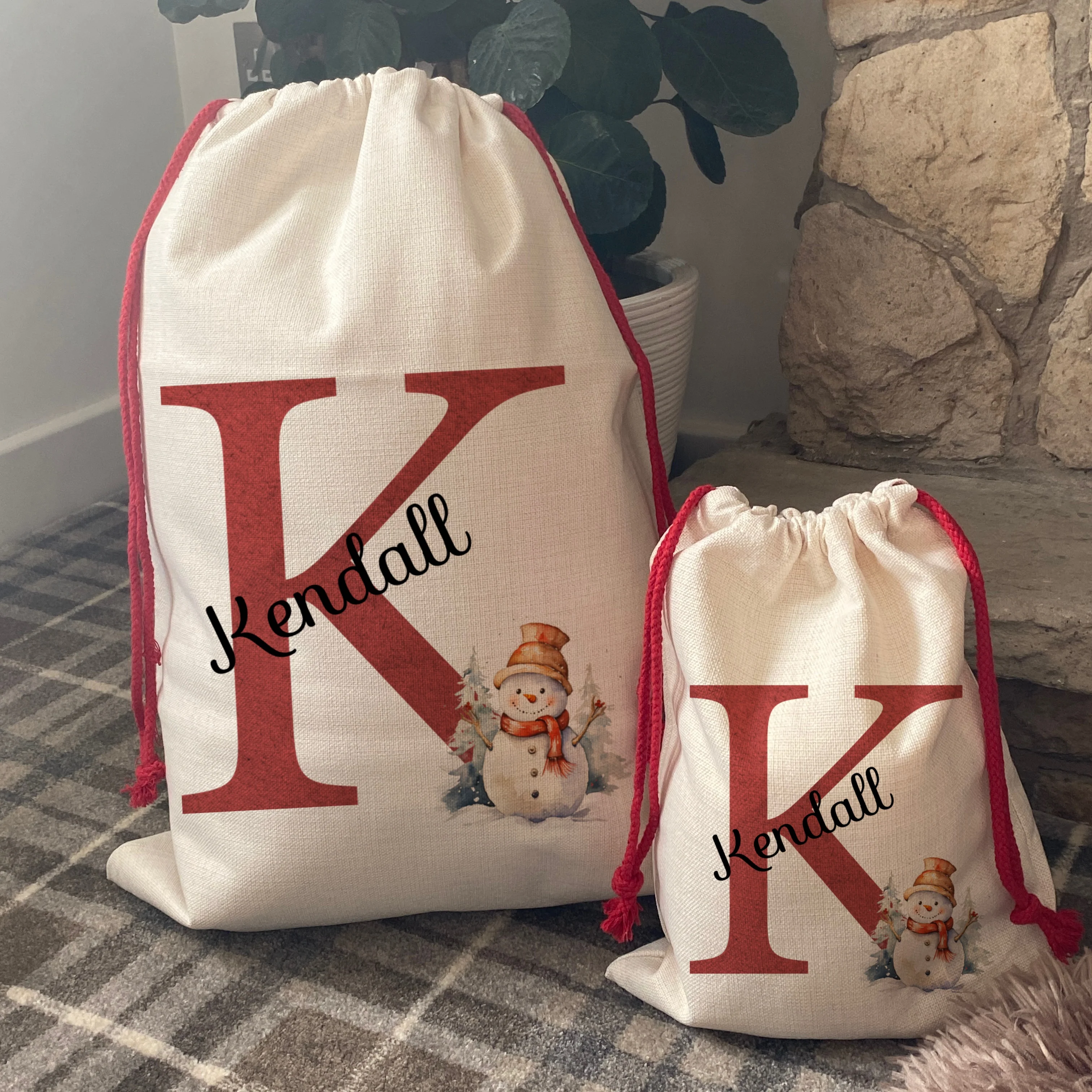 Christmas Friends Personalised Santa Sack - Image 2