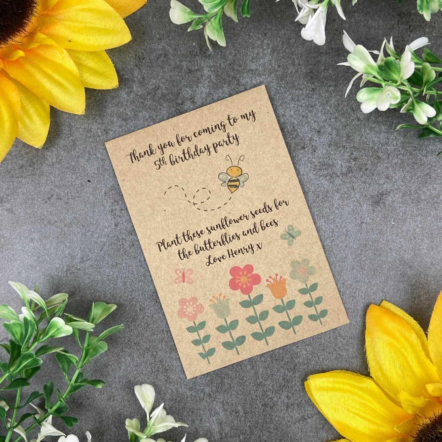 Bee Sunflower Seed Packets - Image 2