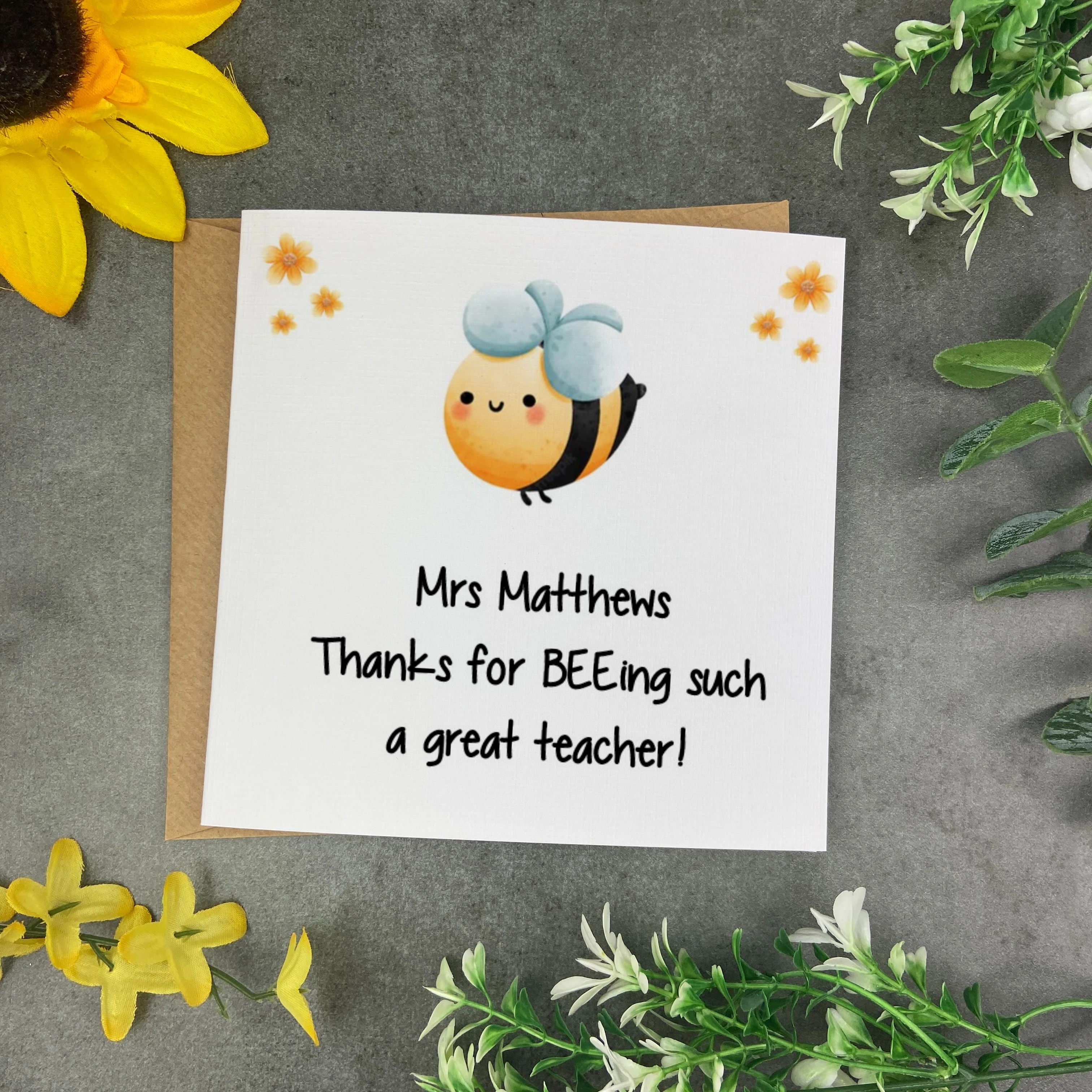 Bee Teacher Card - Image 3