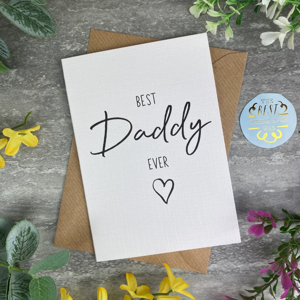 Best Daddy Ever Father's Day Card - Image 10