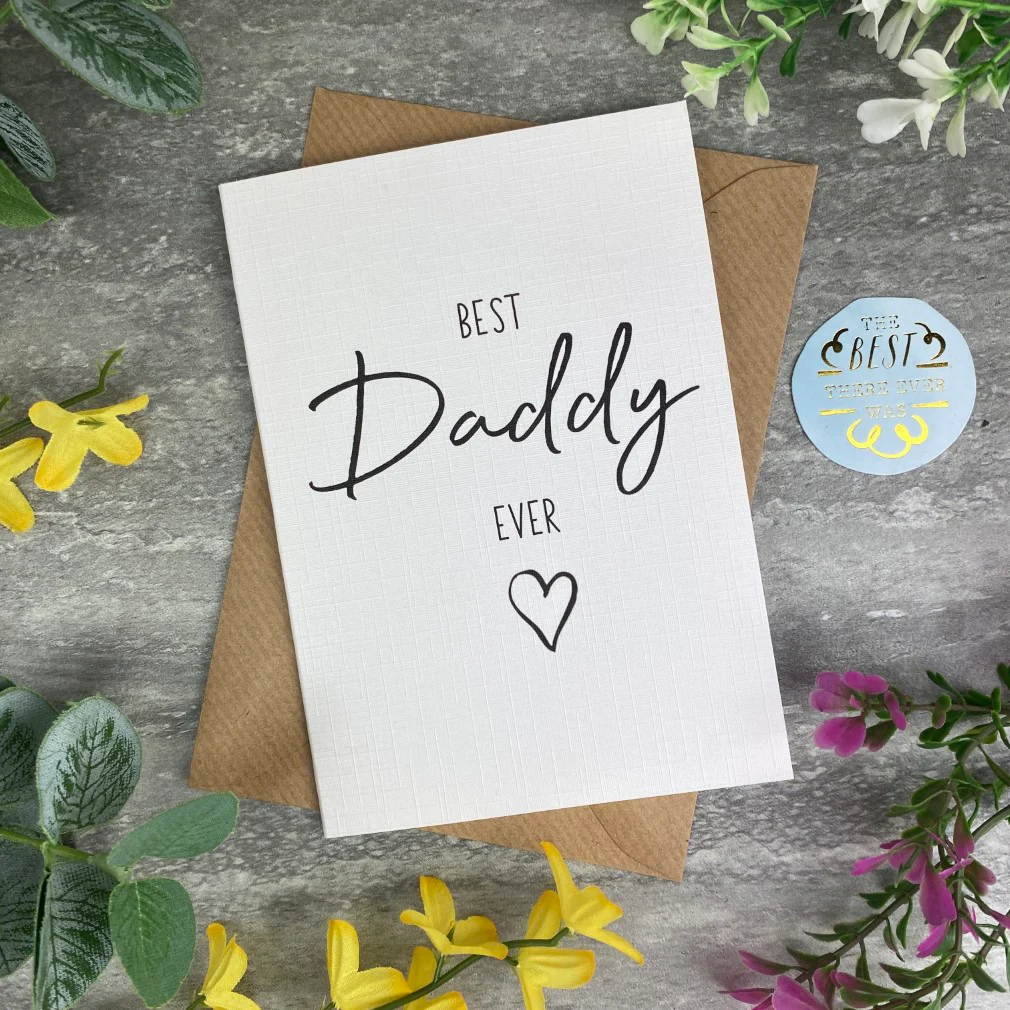 Best Daddy Ever Father's Day Card - Image 7