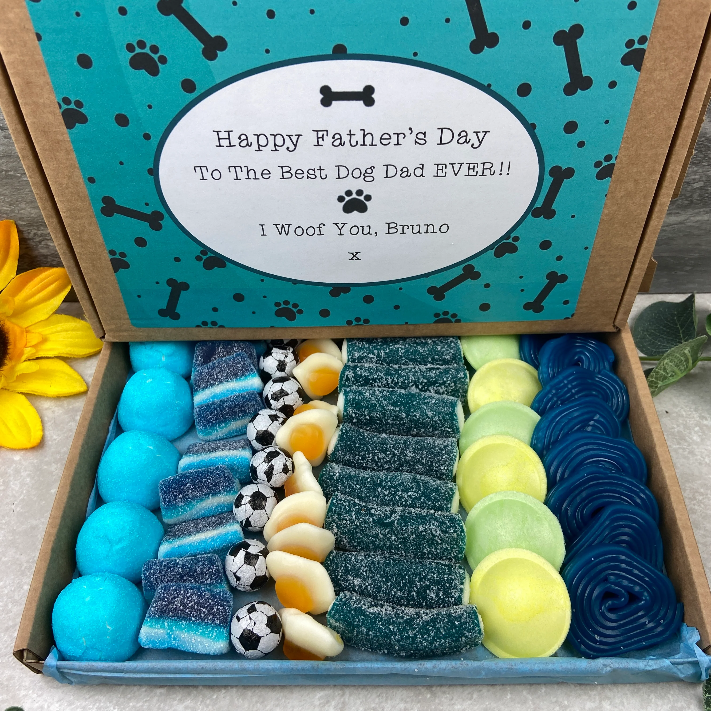 Best Dog Dad Personalised Sweet Box - Image 9