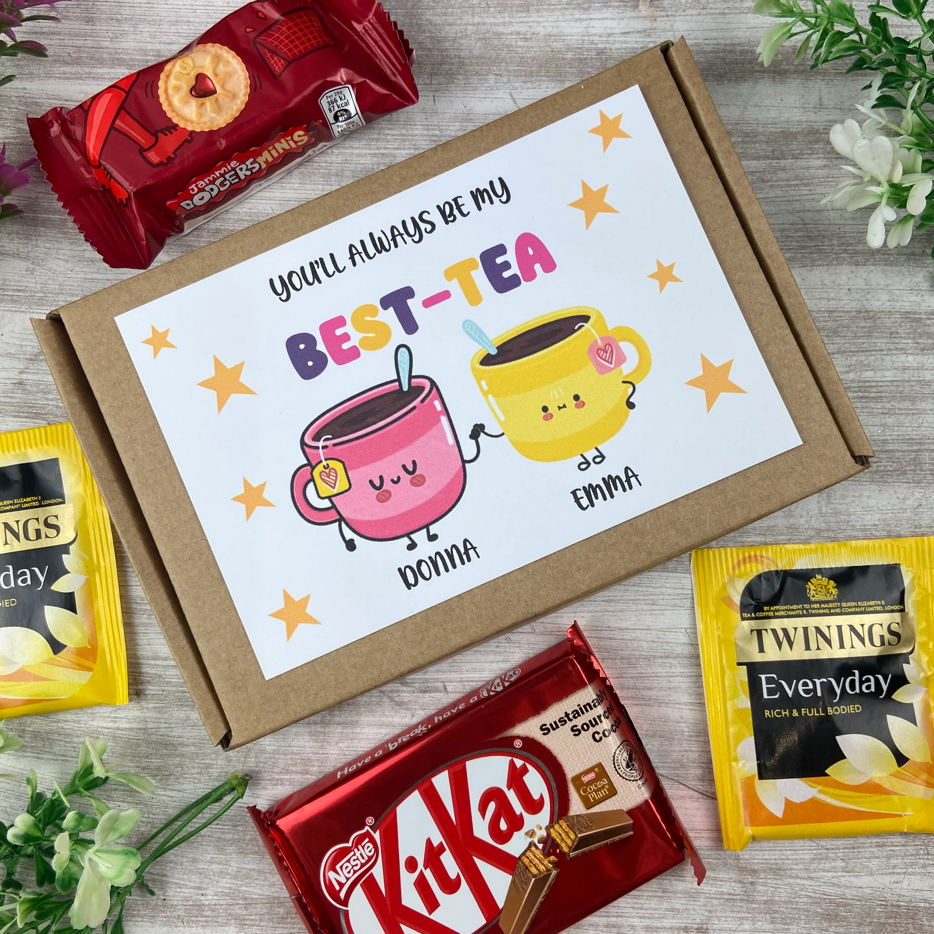 Best-Tea Personalised Tea and Biscuit Box - Image 4