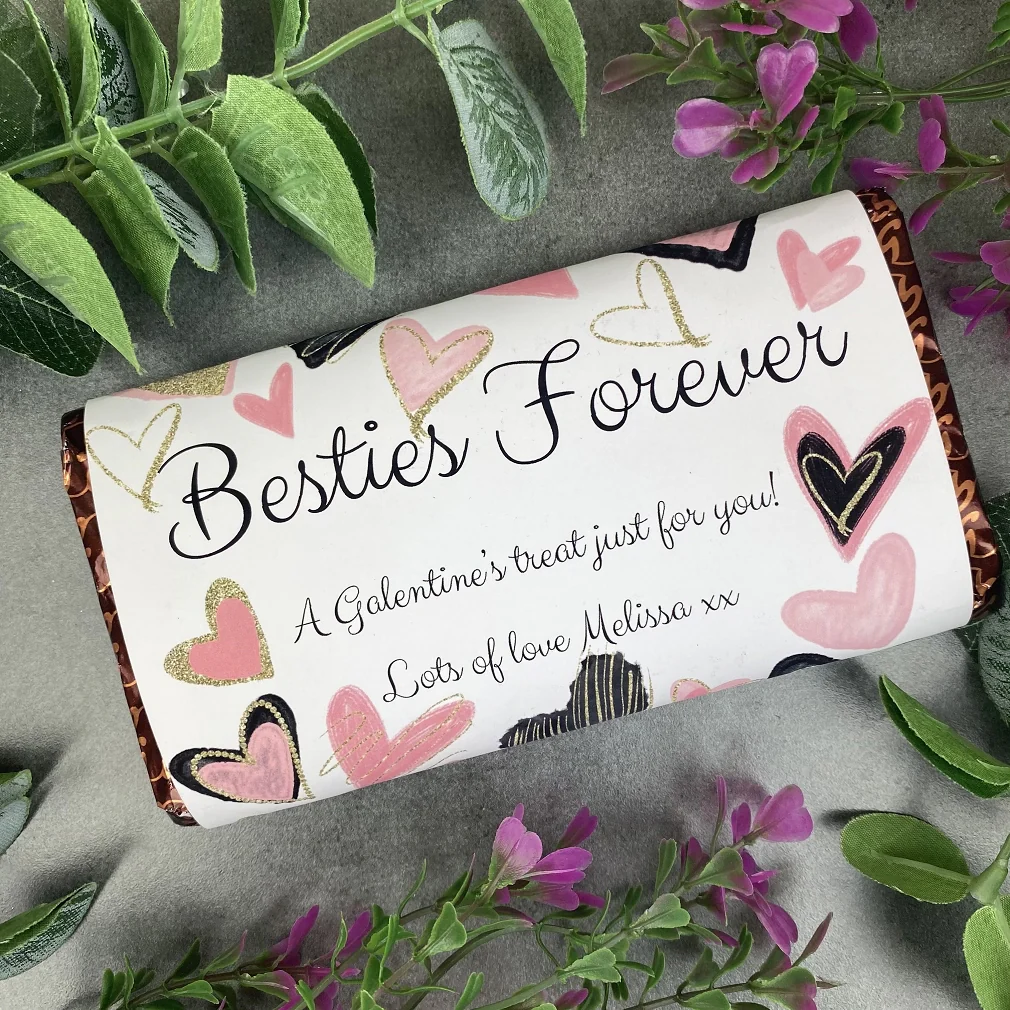 Besties Forever Galentine's Day Chocolate Bar - Image 10