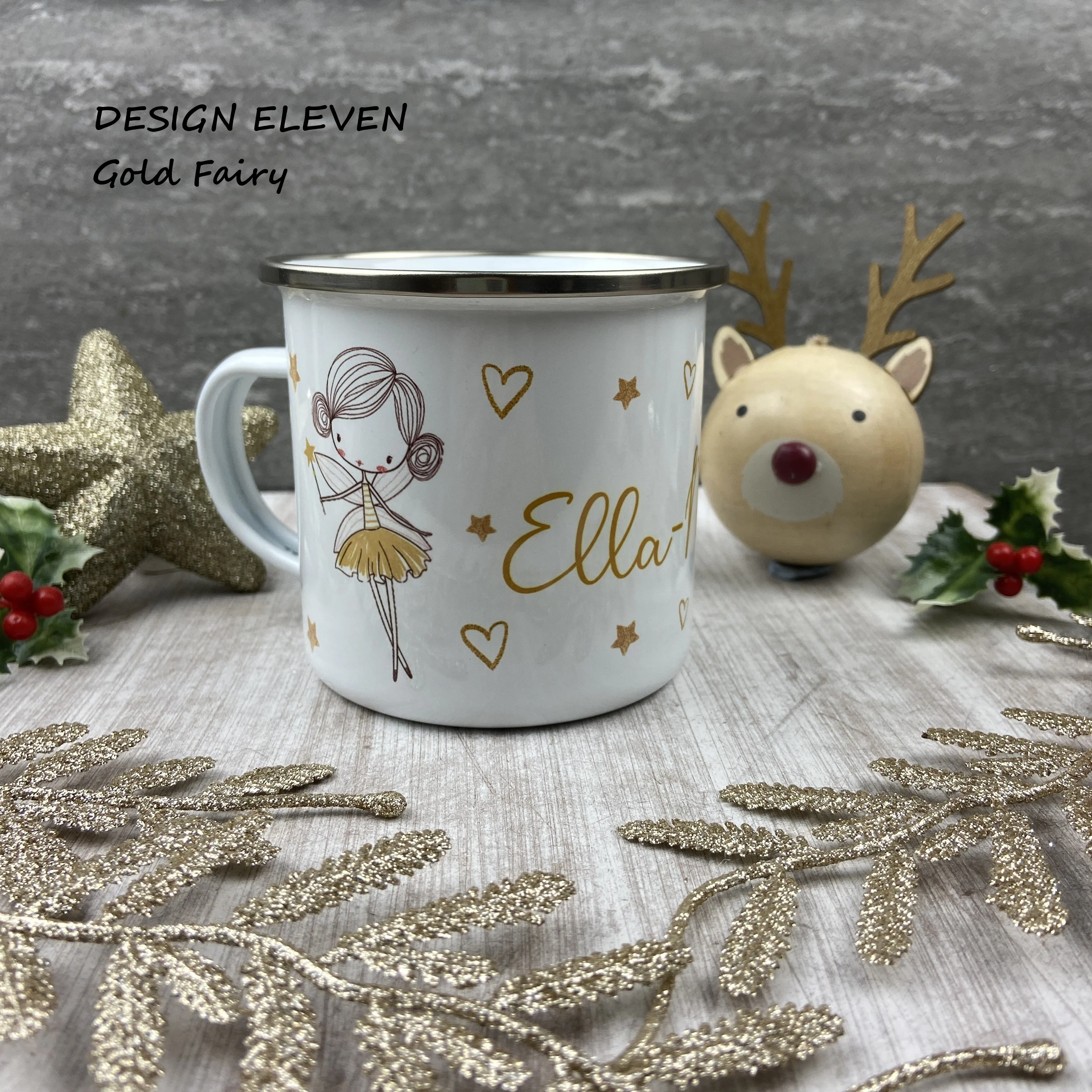 £6.00 Stocking Filler! - Personalised  Enamel Mug!!!! - Image 13