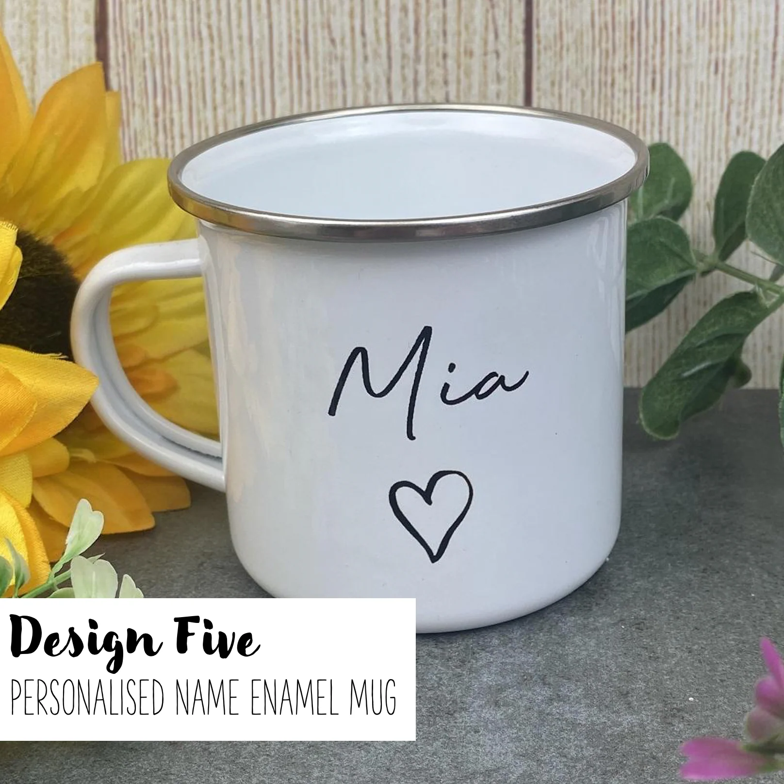 £6.00 Stocking Filler! - Personalised  Enamel Mug!!!! - Image 7