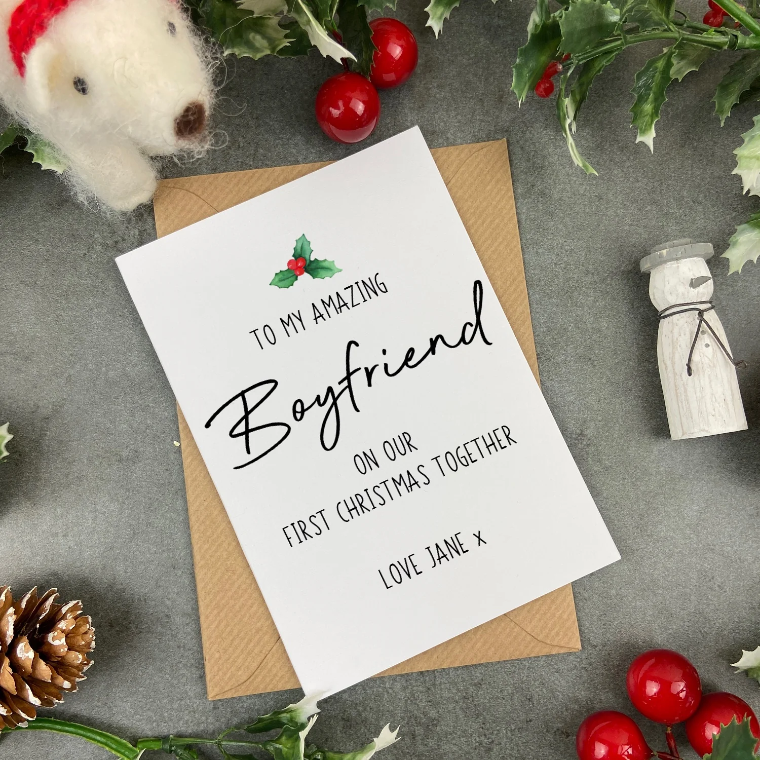 Boyfriend Christmas Card - Image 4