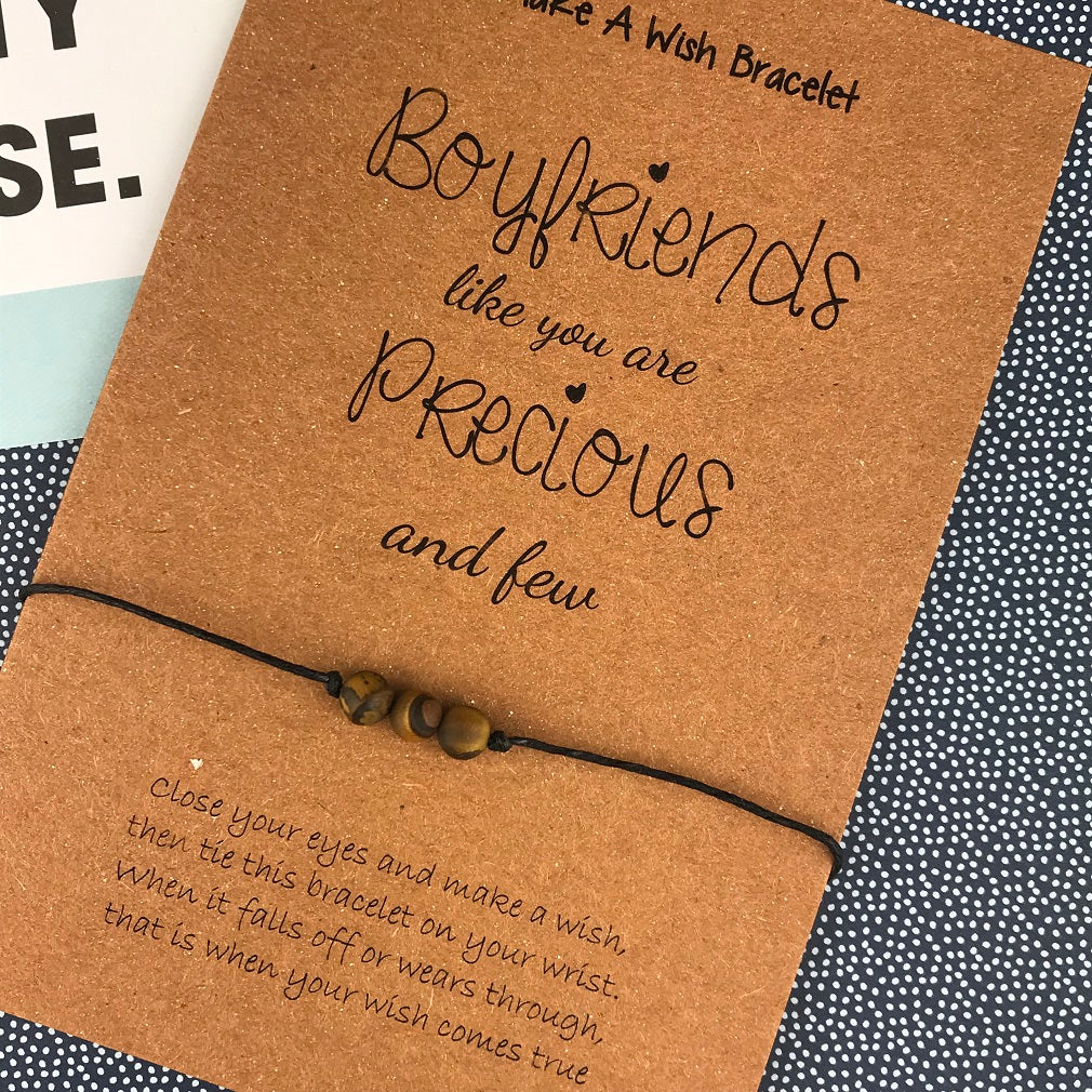 Boyfriends Like You Are Precious And Few - Wish Bracelet - Image 7