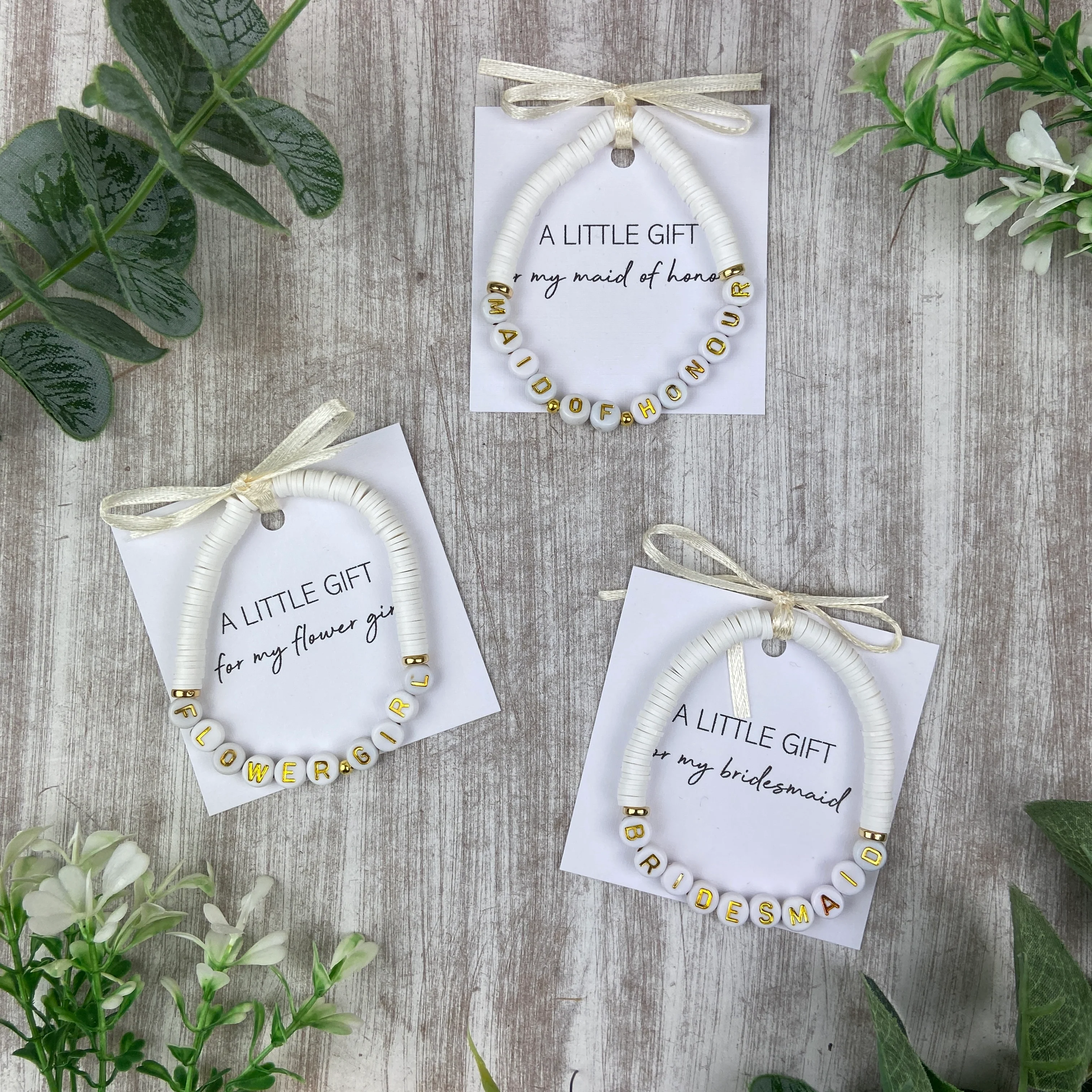 Bridesmaid / Maid Of Honour / Flower Girl Bracelet - Image 3