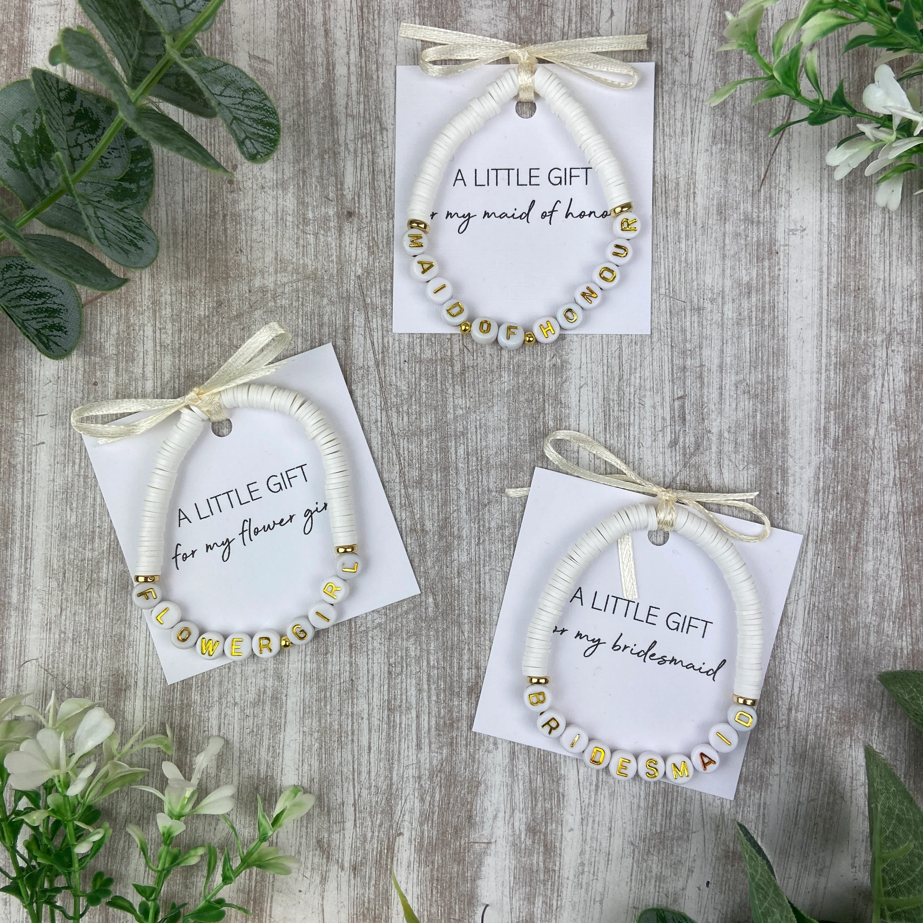 Bridesmaid / Maid Of Honour / Flower Girl Bracelet - Image 5