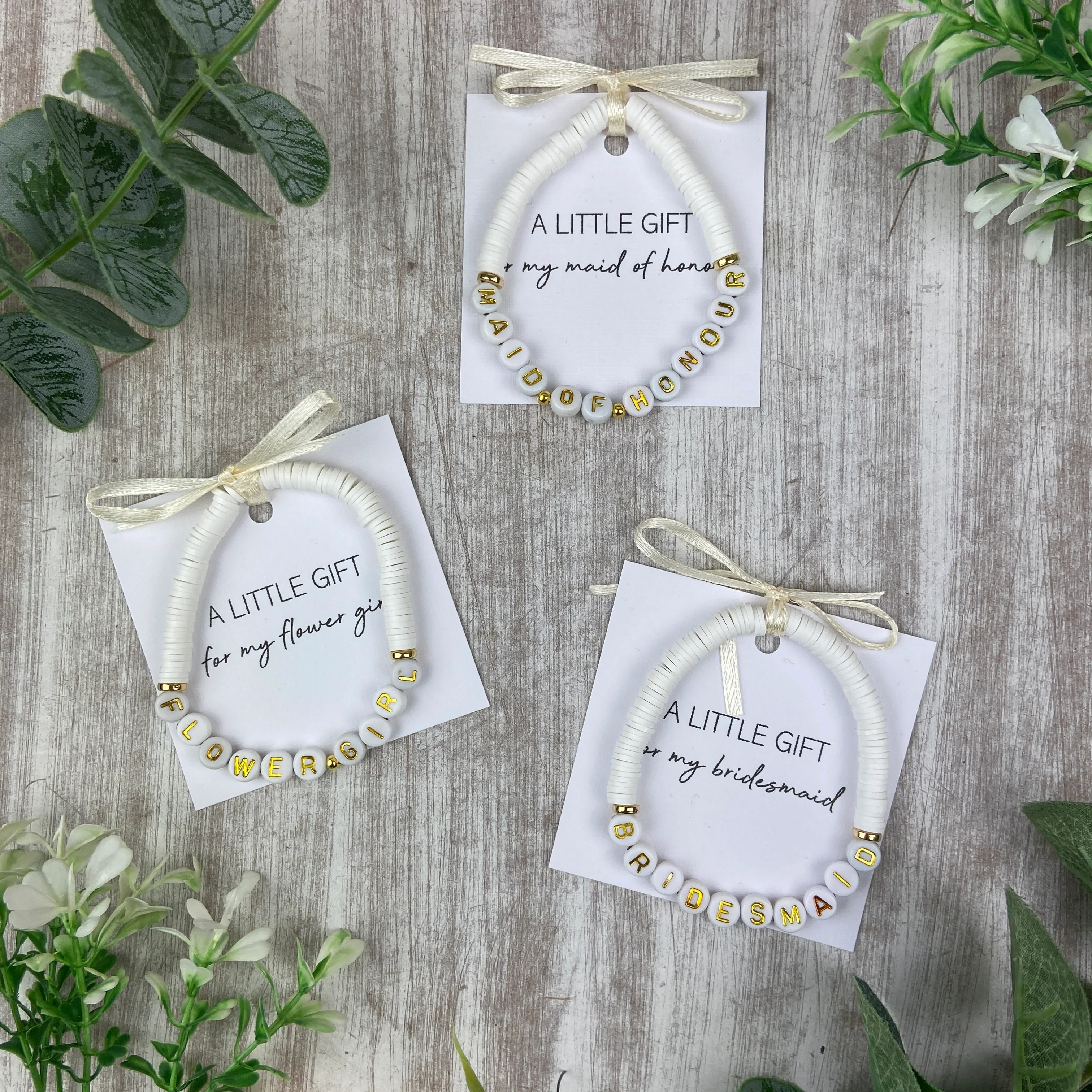 Bridesmaid / Maid Of Honour / Flower Girl Bracelet - Image 6