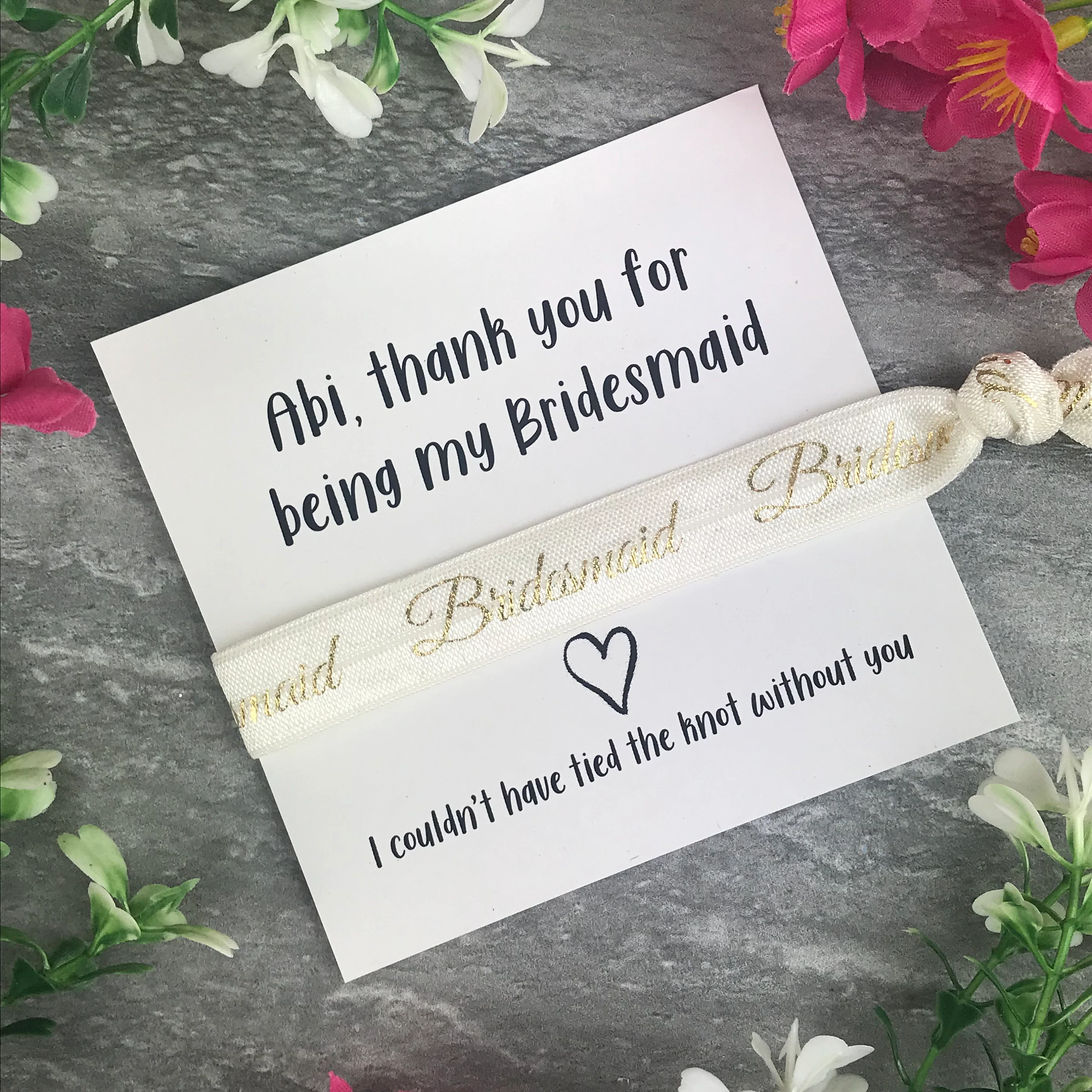 Bridesmaid Hair Tie - Image 4