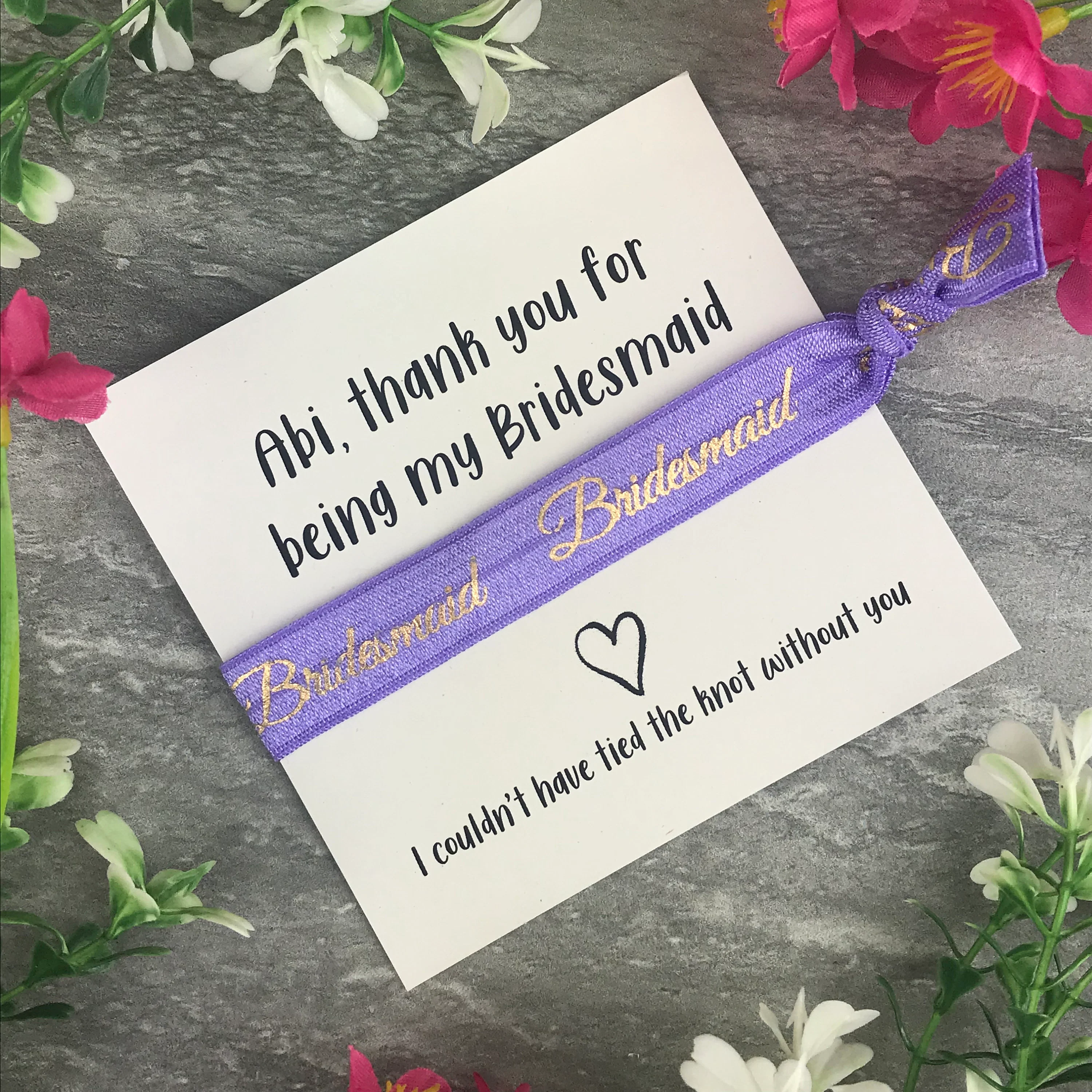 Bridesmaid Hair Tie - Image 6